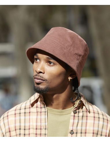 BEE-B687-EarthAware® Organic Cord Bucket Hat